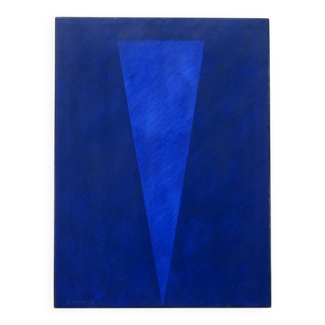 Gilbert Swimberghe, Huile sur papier sur panneau