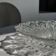 Vintage Diamond Point Flared Fruit Bowl or Salad Bowl D31