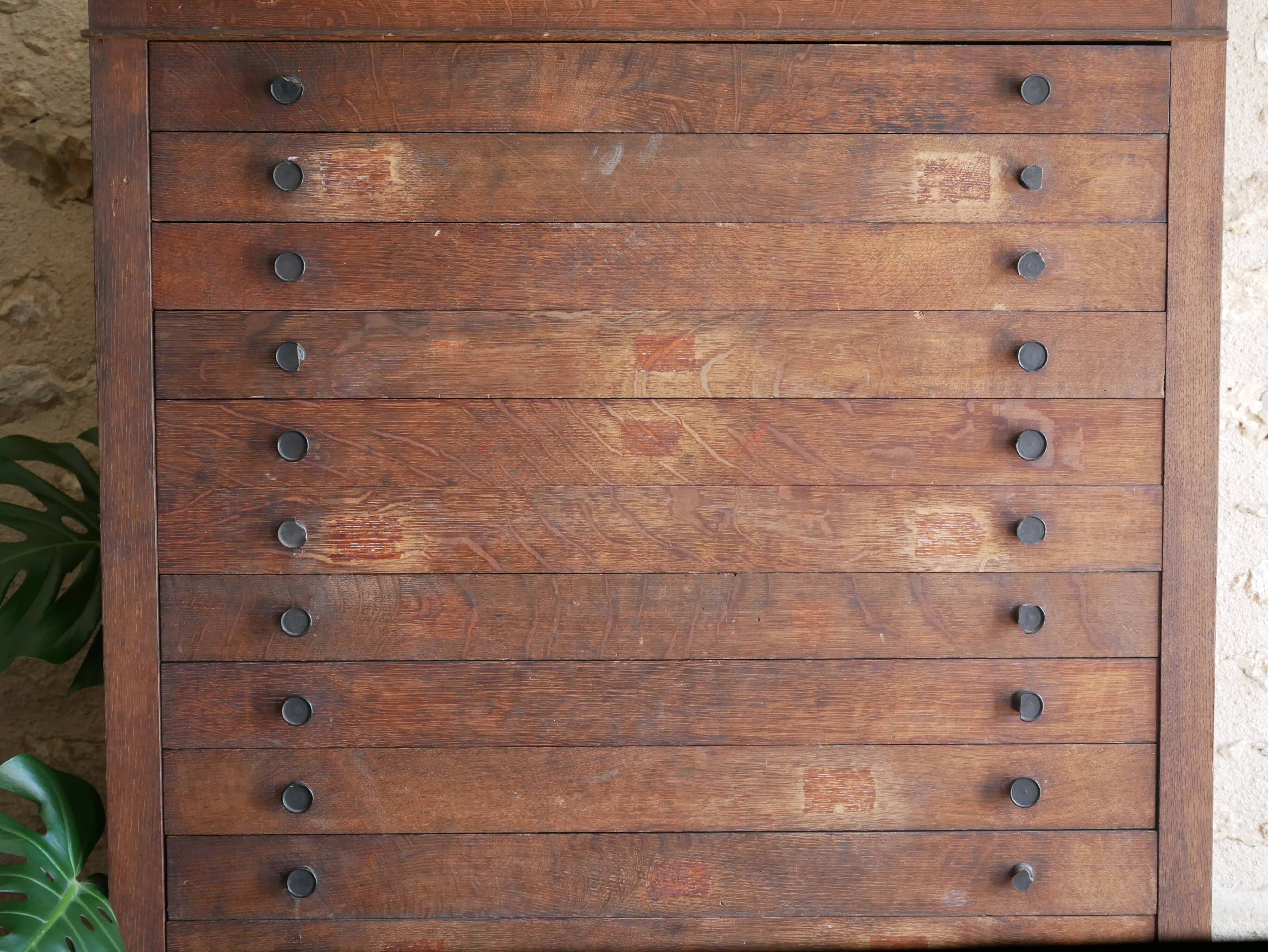 Furniture of trade type printer