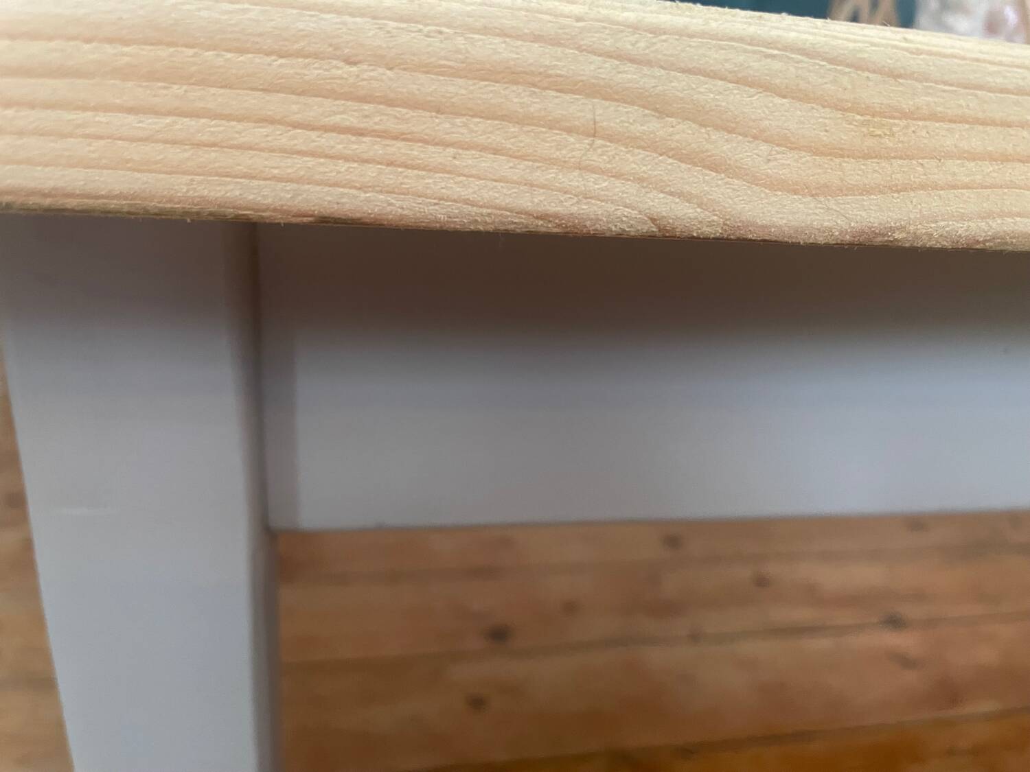 Wooden coffee table