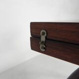 Gaming table, portfolio table, with folding, rotating top