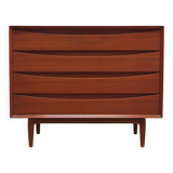 Freestanding chest of drawers in teak by Arne Vodder for Sibast, 1960s