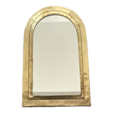 Gilded brass contour mirror