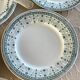 5 antique ironstone plates from Moulin des Loups.