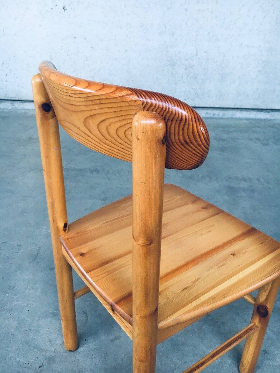 Danish Pine Chairs, 1975, Set of 4