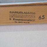 Bengt Fredriksson (1932-2000), Swedish Modern Landscape, Oil on Canvas, 1980s, Framed