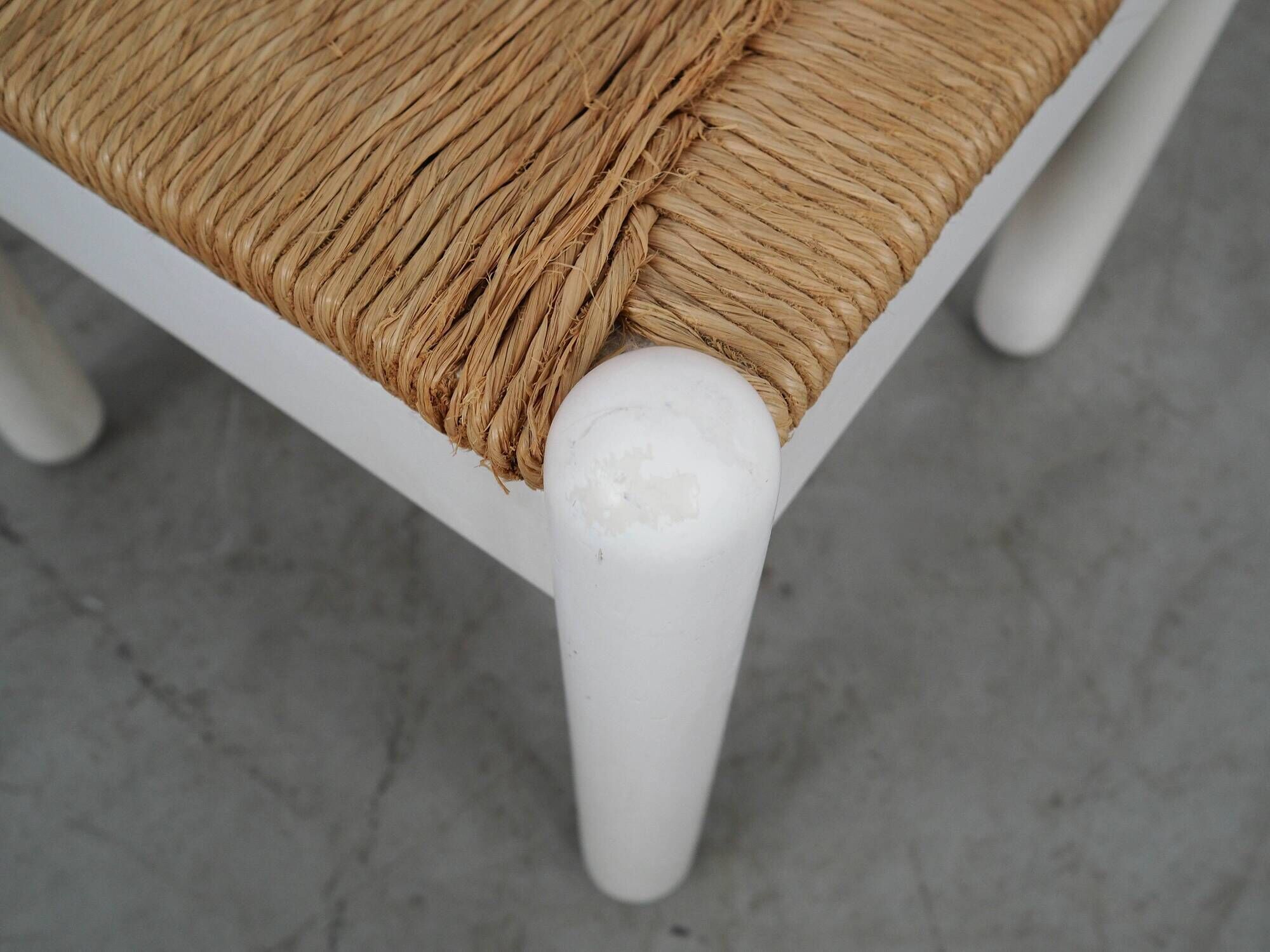 Set of four beechwood chairs, Italian design, 1980s, made in Italy