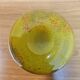 Vase en verre soufflé à la bouche jaune Ioan Nemtoi