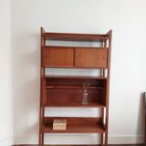 Vintage teak library