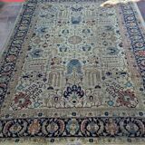 Iranian Tabriz oriental rug - handmade: 3.30 X 2.40 meters