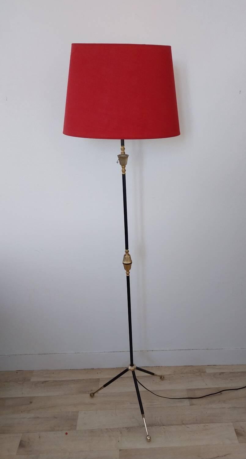 Lampadaire tripode années 50