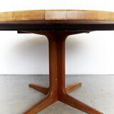 Table à manger en teck Svend Åge Eriksen pour Glostrup