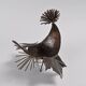 Sculpture coq par Michel Anasse, France vers 1960