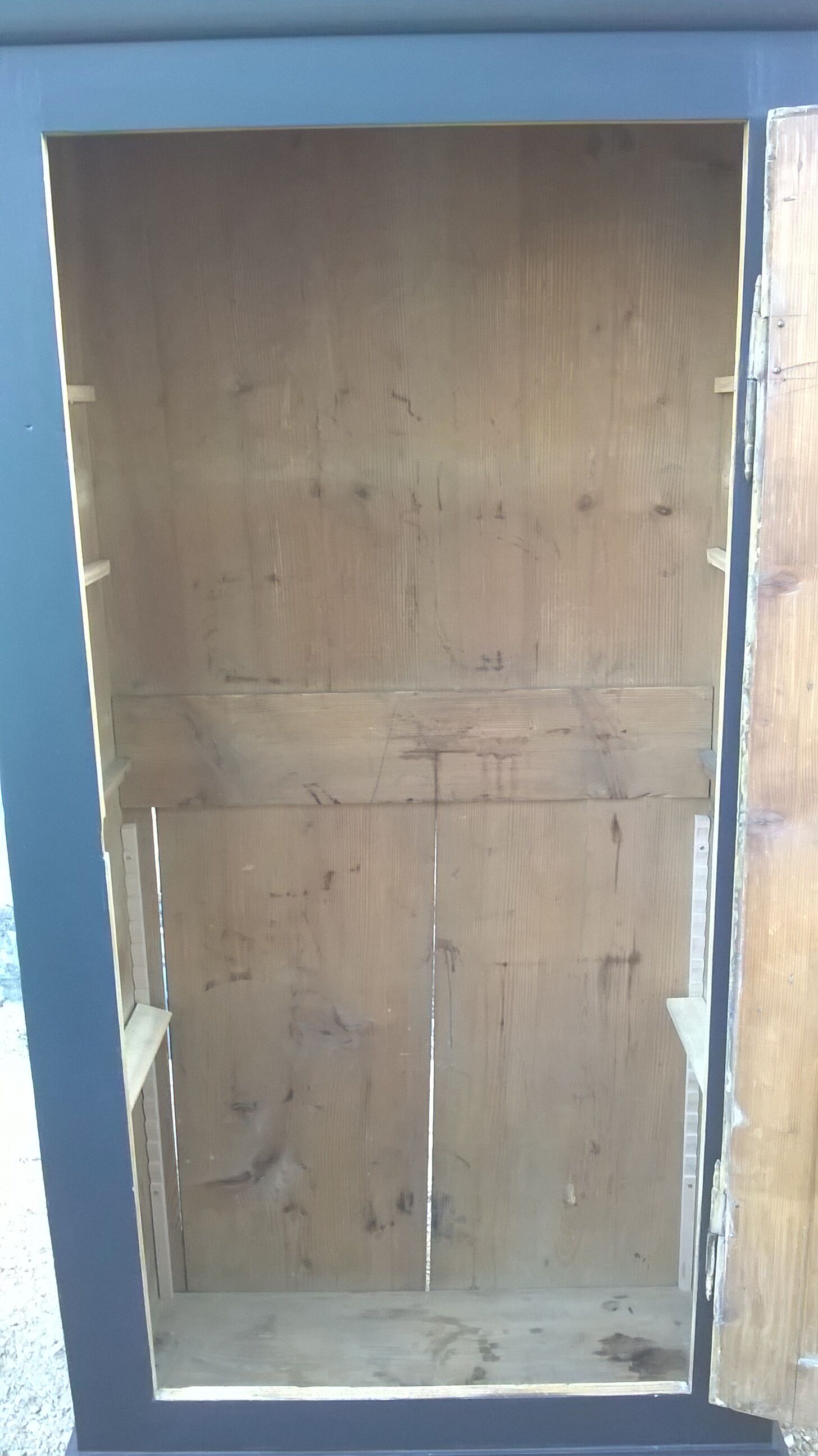 late nineteenth century fir cabinet