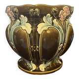 Earthenware cache pot A.g De Bruyn