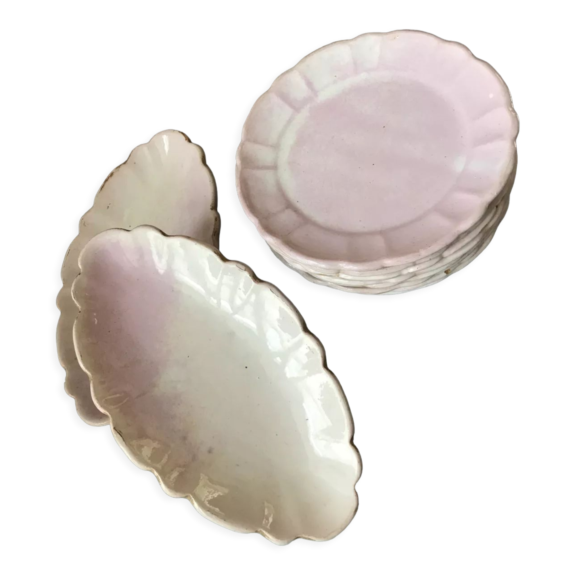 Aegitna Vallauris plates and raviers