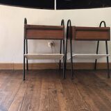 Pair of bedside tables 1950