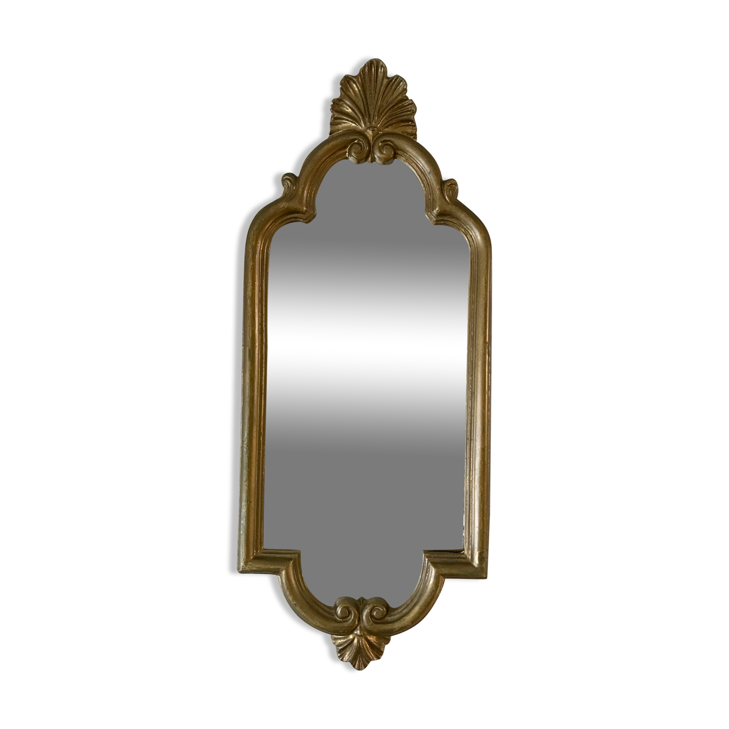 Mirror in gilded wood 40s-50s