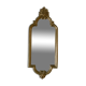 Miroir en bois doré années 40-50