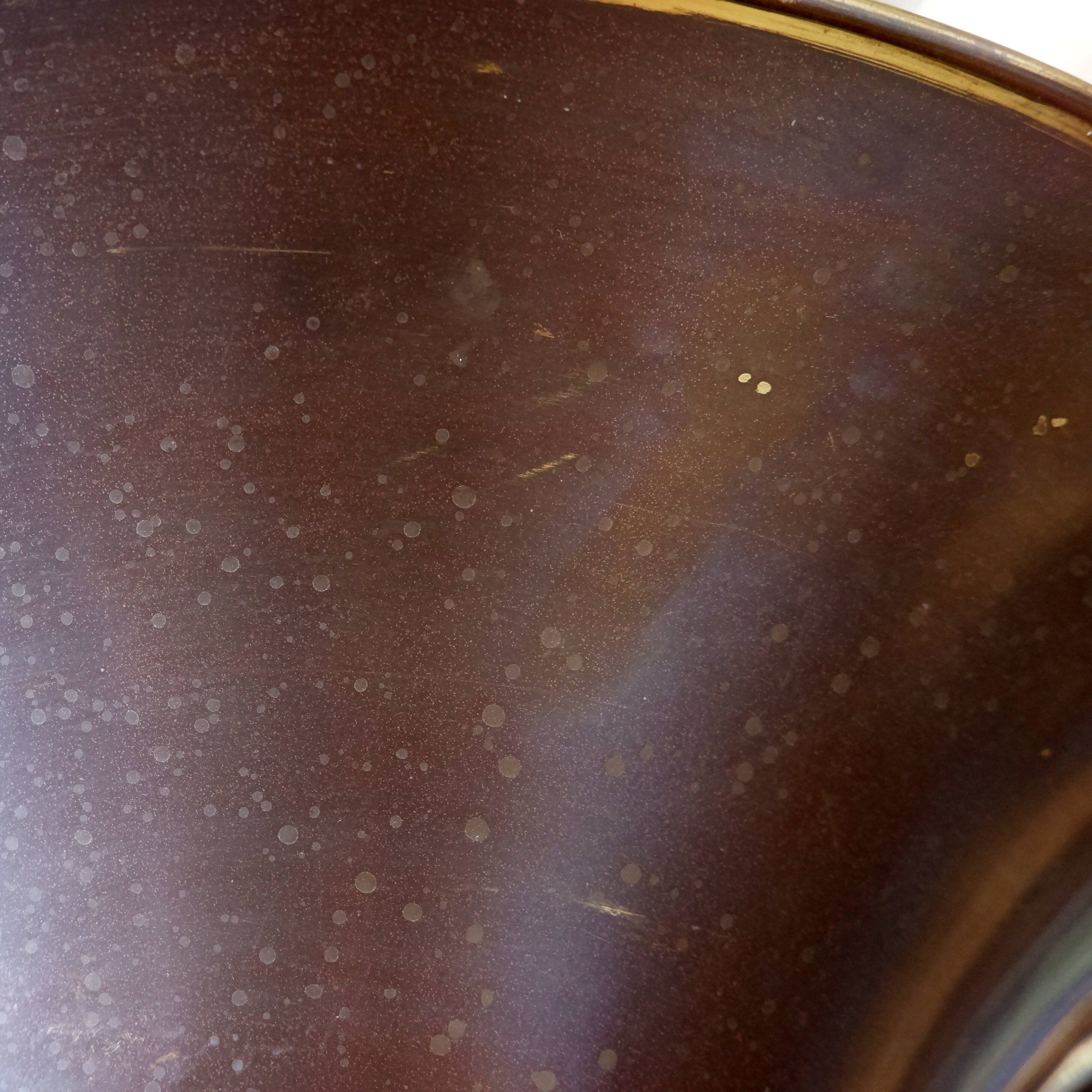 Art Deco metal and brass floor lamp