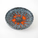 Ceramic plate, German design, 1960s, made in West Germany