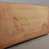 Brutalist vase signed 90s / collection / French ceramics / signature / France / vintage