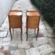 Pair of Louis XV style bedside tables in solid wood