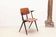 Chaise Galvanitas S21 accoudoirs chêne et noir