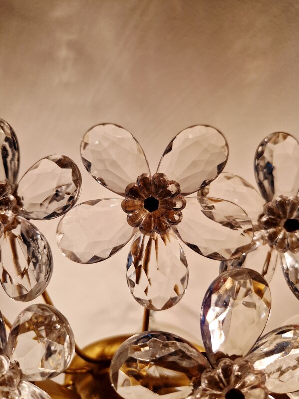 Grand plafonnier italien en verre de Murano, 1970