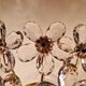 Italian ceiling light in Murano glass, 1970.