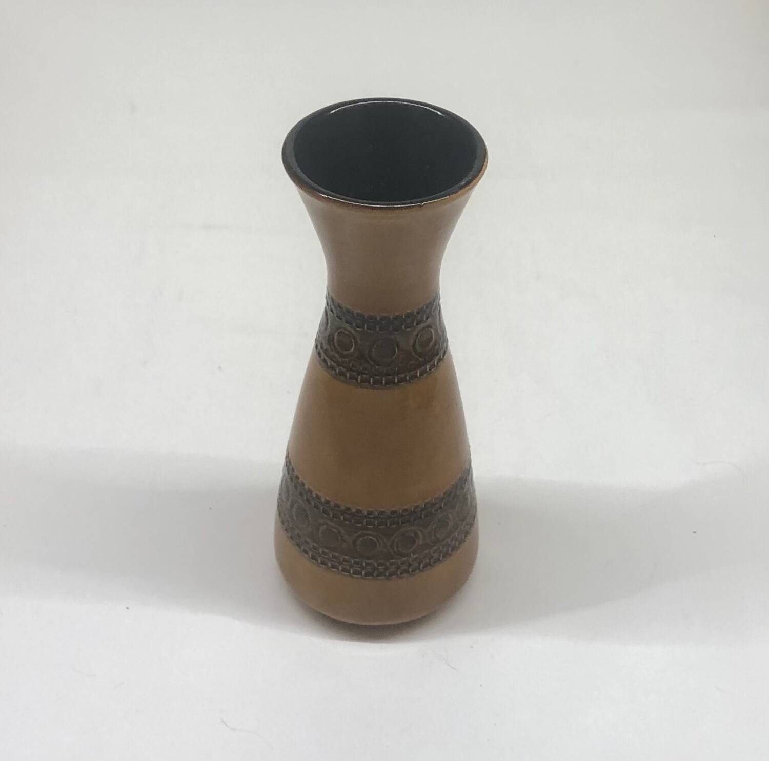 Vase moutarde diabolo vintage West Germany
