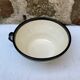 Breton bowl earthenware Saint-Jean-de-Bretagne Hand decoration