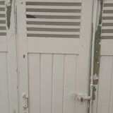 Shutters 4 leaves H148xW245cm (2) antique oak louvres pair 2