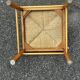 Paire de chaises en bois et paille – années 50-60