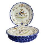 Assiettes à dessert au vieux Martres Tolesane