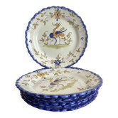 Assiettes à dessert au vieux Martres Tolesane
