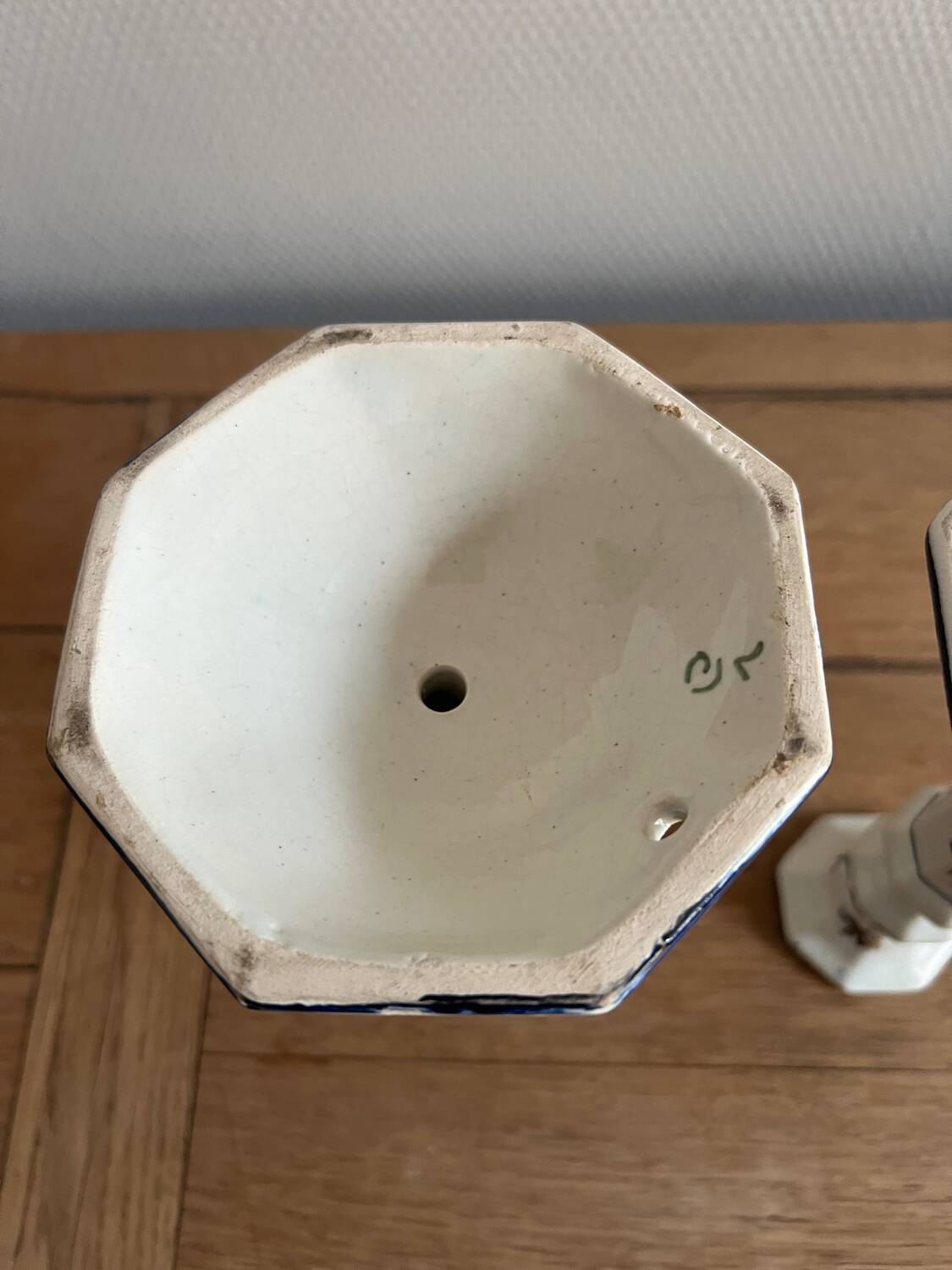 Pair of candlesticks Rouen