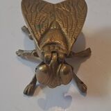 Brass fly ashtray