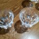 Lot 11 Crystal Crystal Glasses Chaumont Series