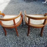 Lot 2 desk chairs marked low back