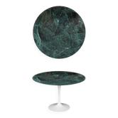 Originele ronde Knoll Tulip eettafel (120cm) Alpi Verde glanzend NIEUWSTAAT