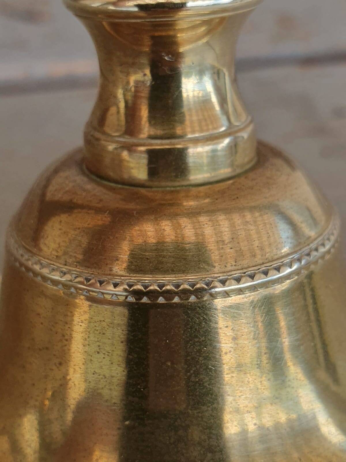 brass candle holder