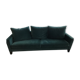 Gilles Nouailhac emerald green velvet sofa