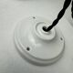 Lot of 3 old vintage xxl opaline pendants