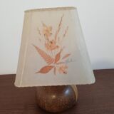 Signed ceramic lamp