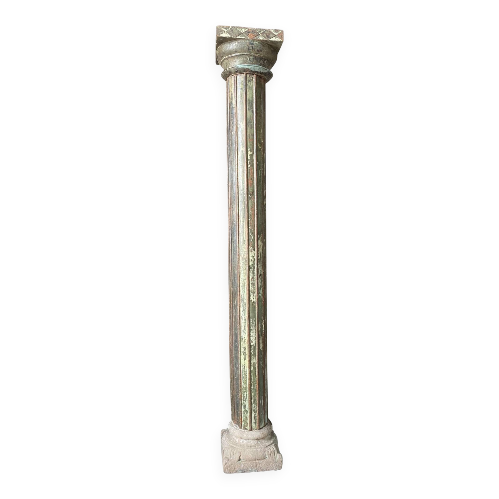 Wooden column