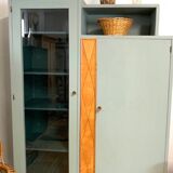 Vintage asymmetrical wardrobe