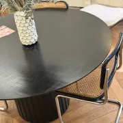 Round table HK living 140cm black