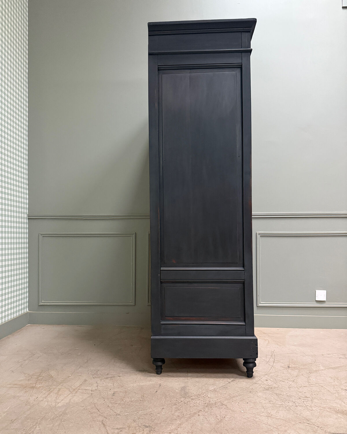 Directoire library with black patina (renovated)