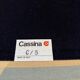 Ancien canapé Maralunga 3 places design italien des années 70 Cassina tissu patchwork